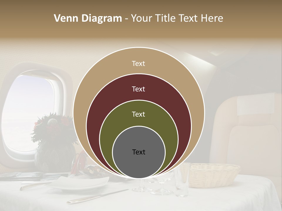 Blue Jet Aviation PowerPoint Template