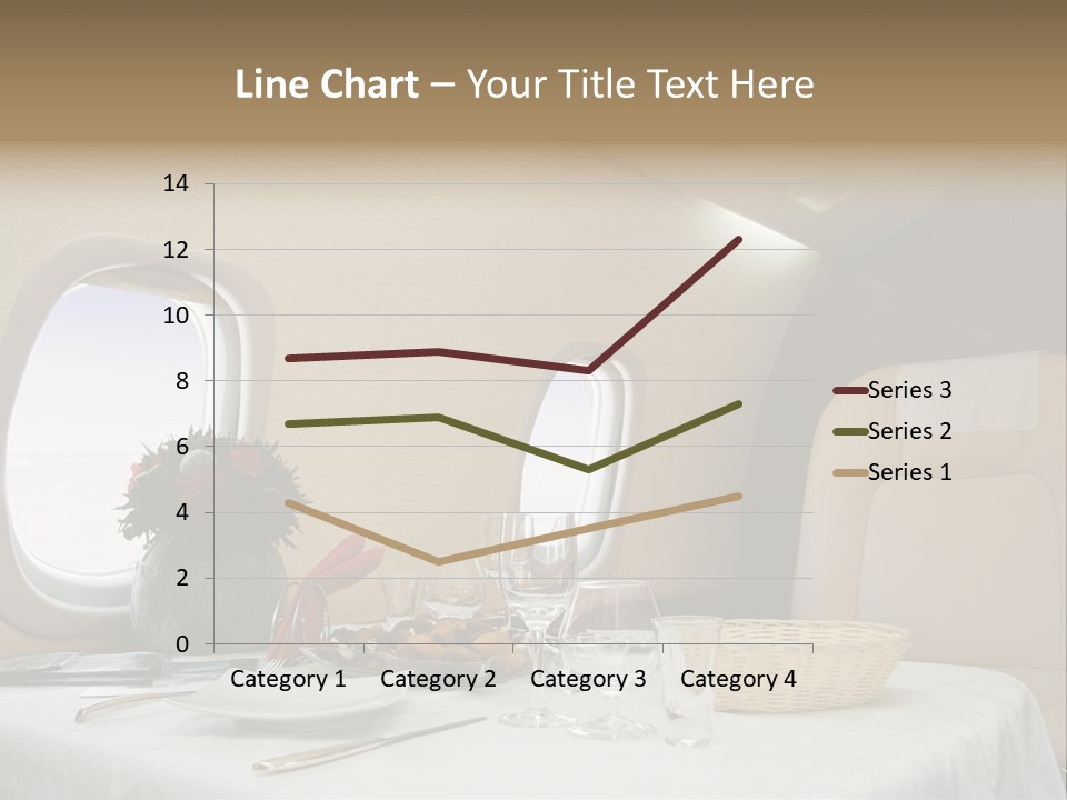 Blue Jet Aviation PowerPoint Template