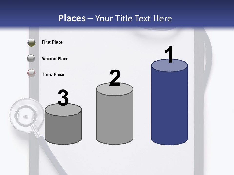 Writing Hospital Space PowerPoint Template