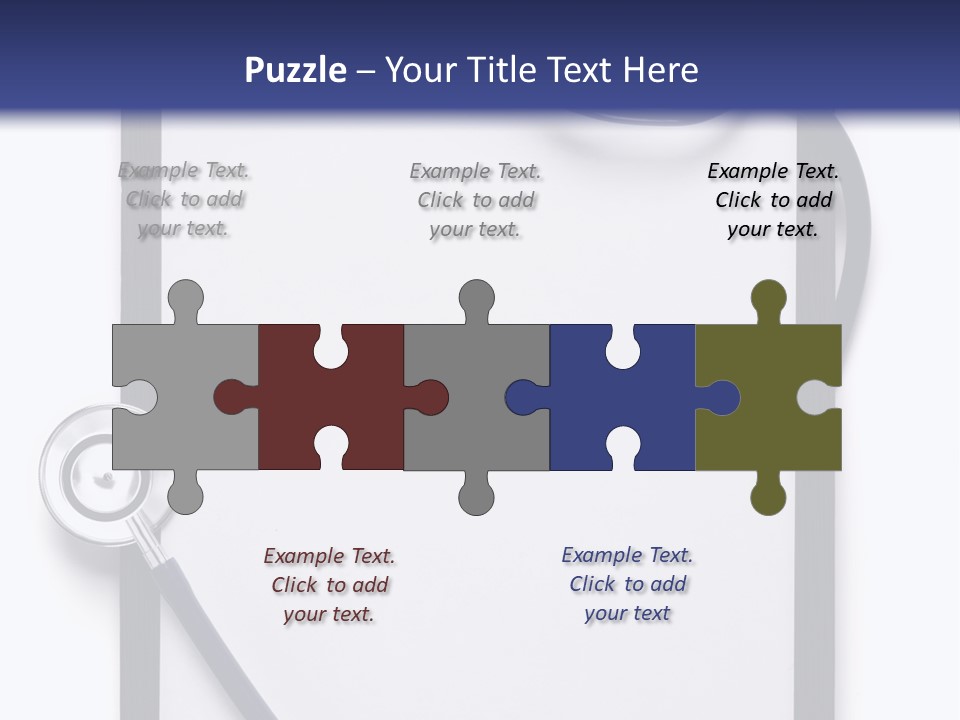 Writing Hospital Space PowerPoint Template