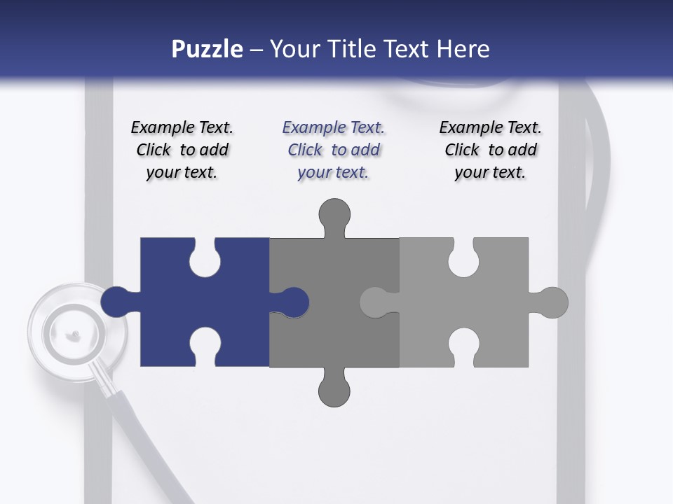 Writing Hospital Space PowerPoint Template