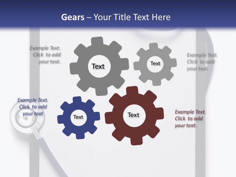 Writing Hospital Space PowerPoint Template