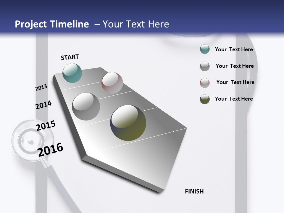 Writing Hospital Space PowerPoint Template