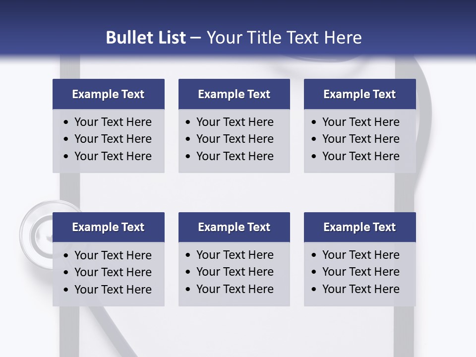 Writing Hospital Space PowerPoint Template