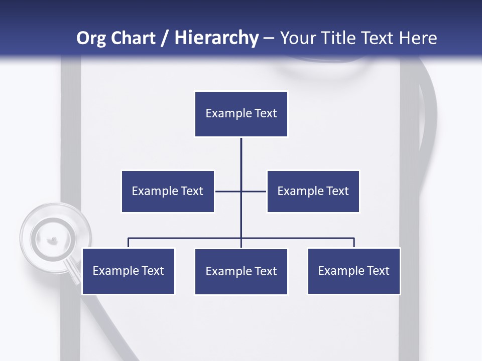Writing Hospital Space PowerPoint Template