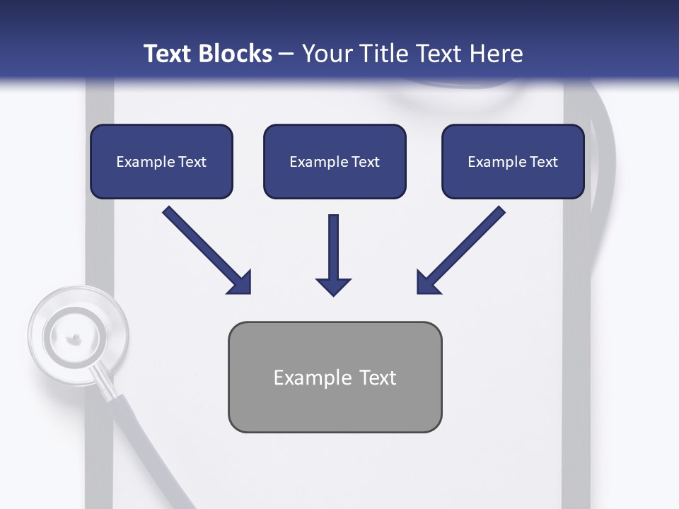 Writing Hospital Space PowerPoint Template