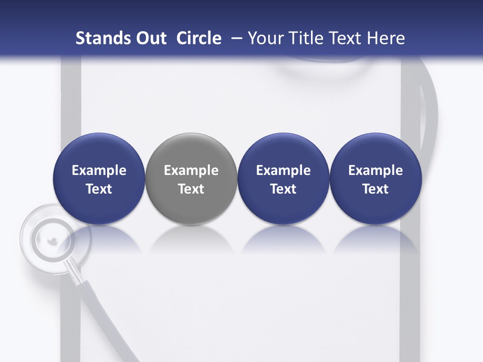 Writing Hospital Space PowerPoint Template