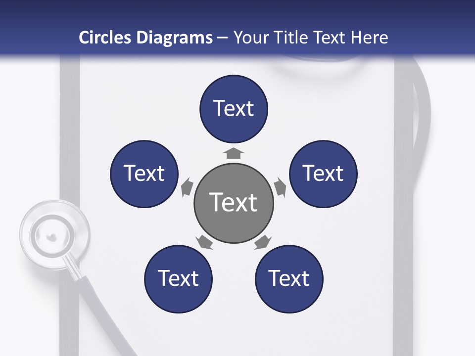 Writing Hospital Space PowerPoint Template