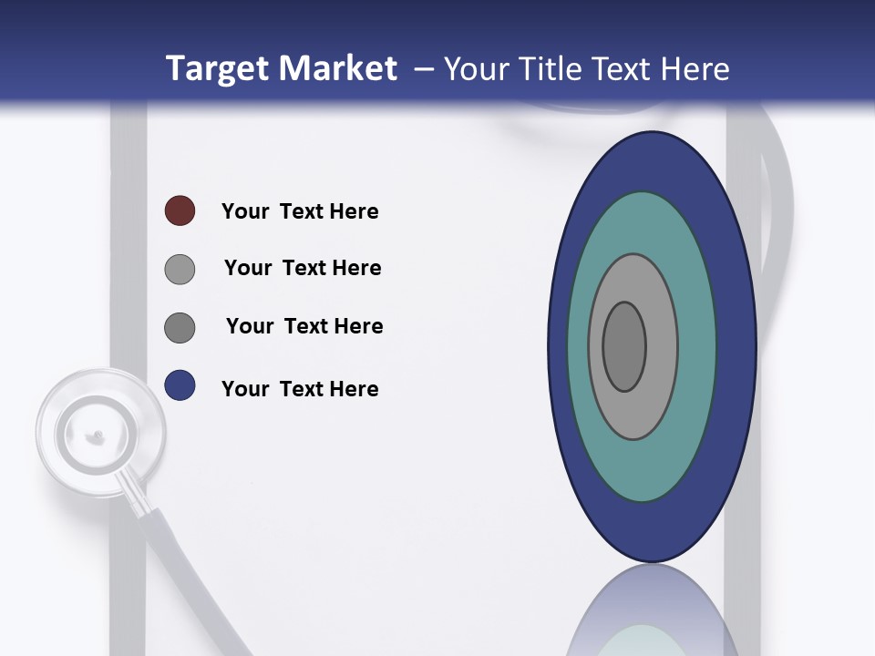 Writing Hospital Space PowerPoint Template