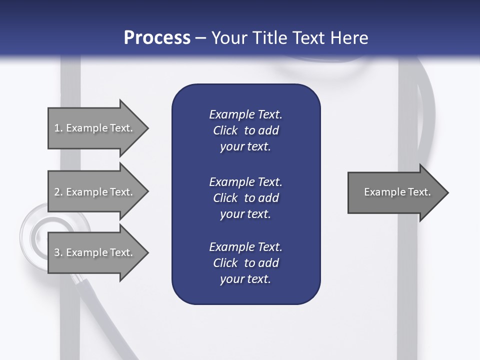 Writing Hospital Space PowerPoint Template