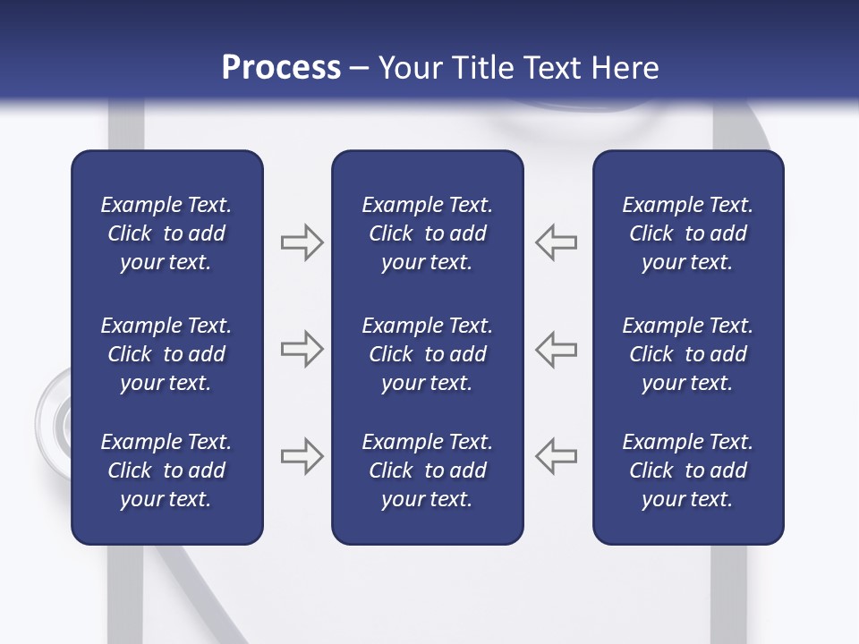 Writing Hospital Space PowerPoint Template