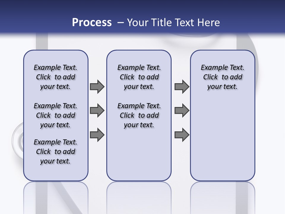 Writing Hospital Space PowerPoint Template