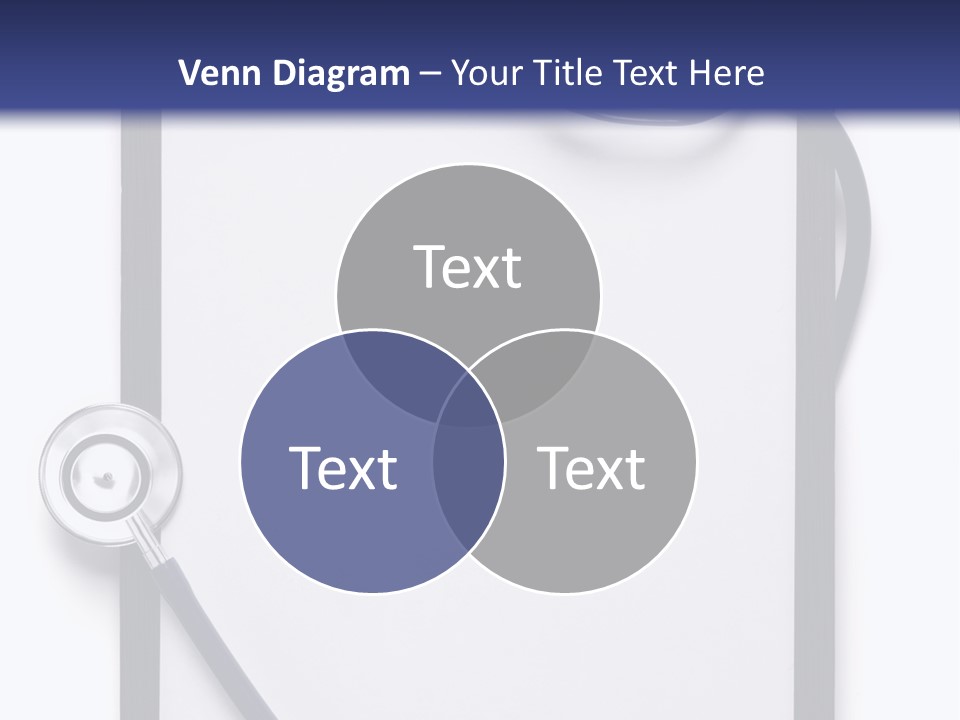 Writing Hospital Space PowerPoint Template