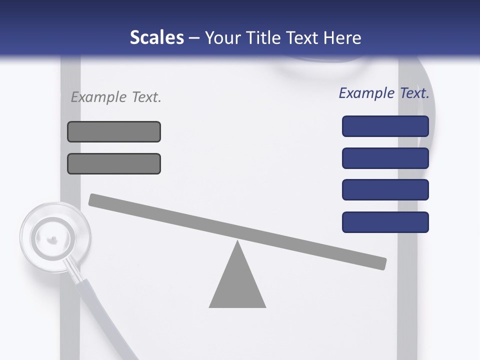 Writing Hospital Space PowerPoint Template