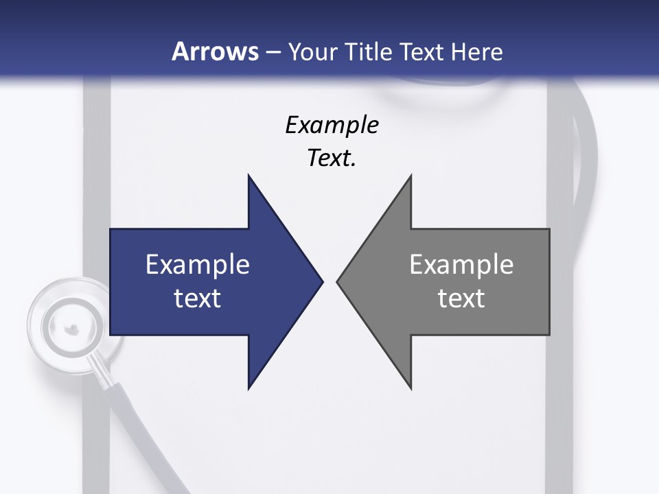 Writing Hospital Space PowerPoint Template