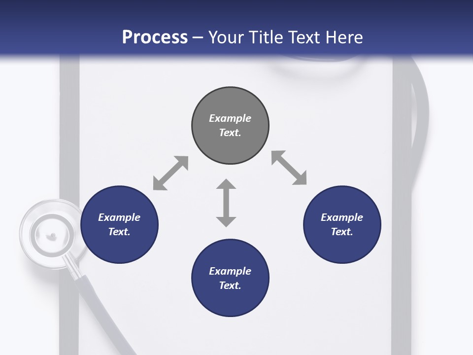 Writing Hospital Space PowerPoint Template