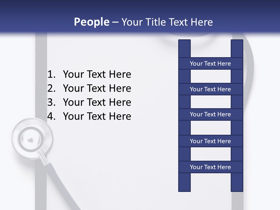 Writing Hospital Space PowerPoint Template