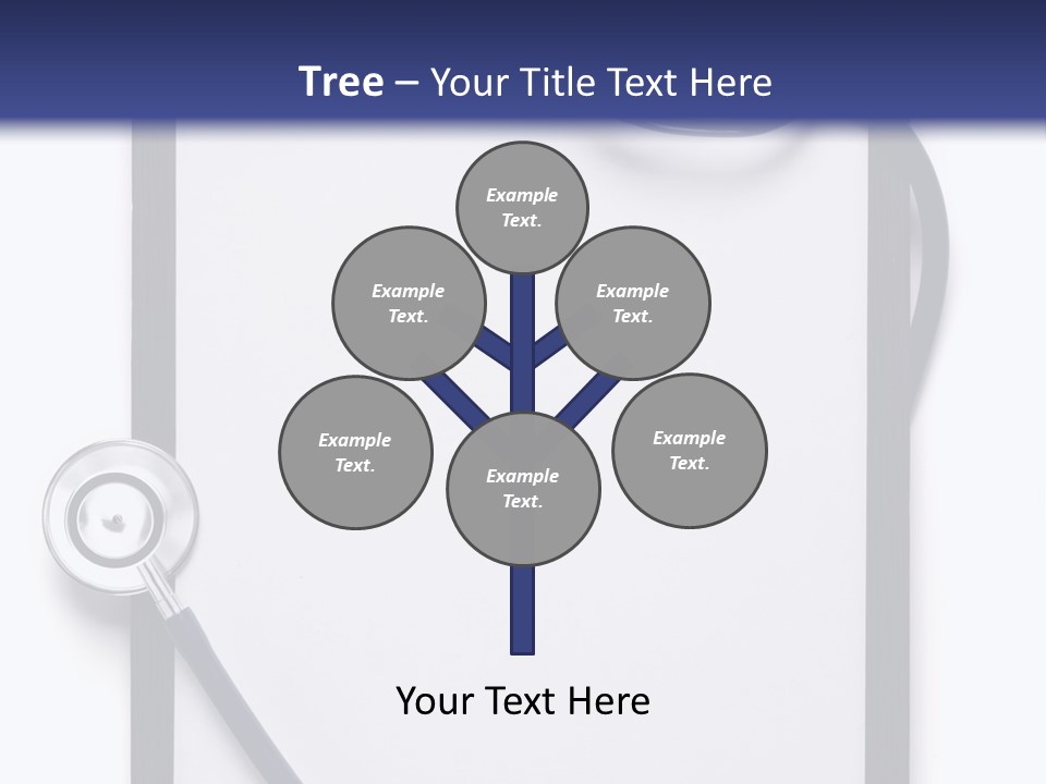 Writing Hospital Space PowerPoint Template