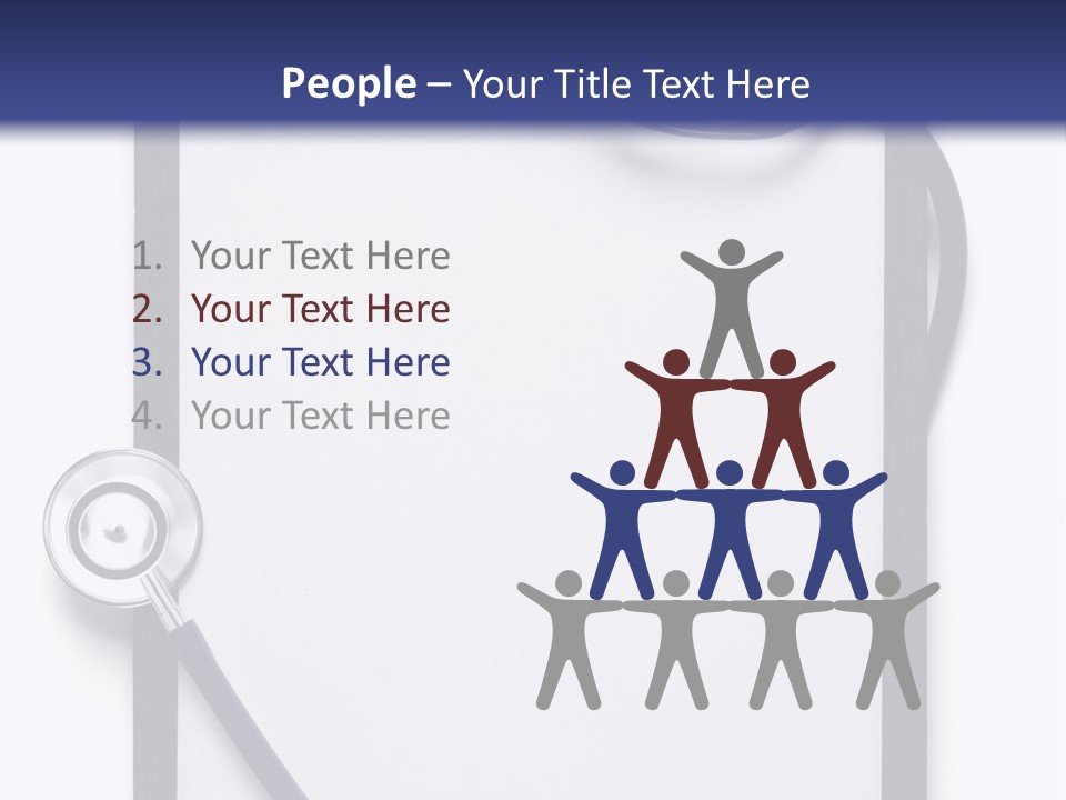 Writing Hospital Space PowerPoint Template