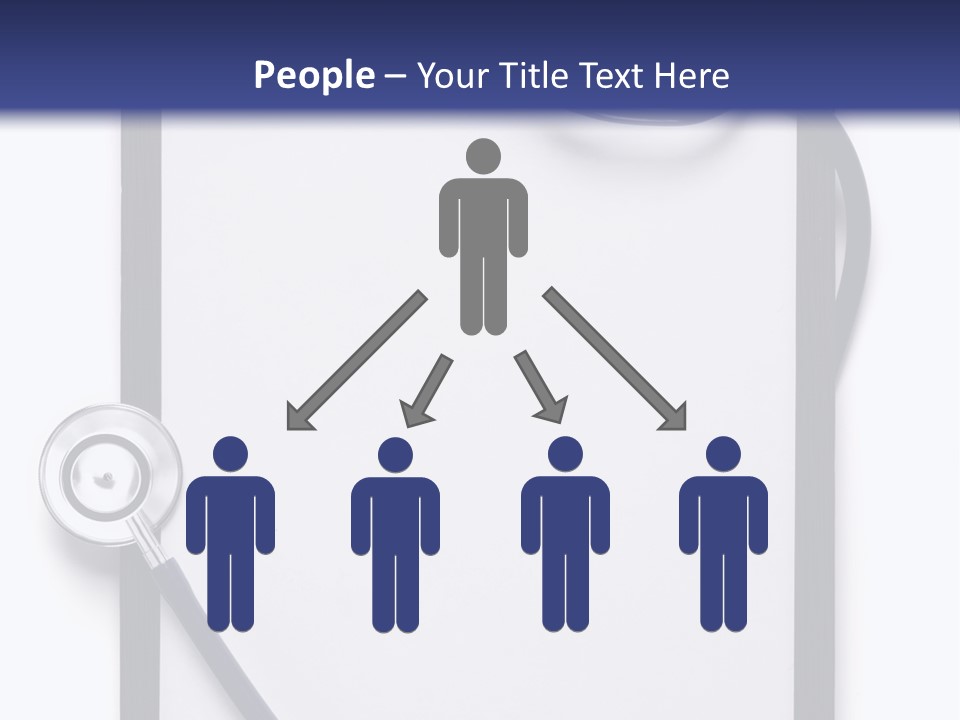 Writing Hospital Space PowerPoint Template