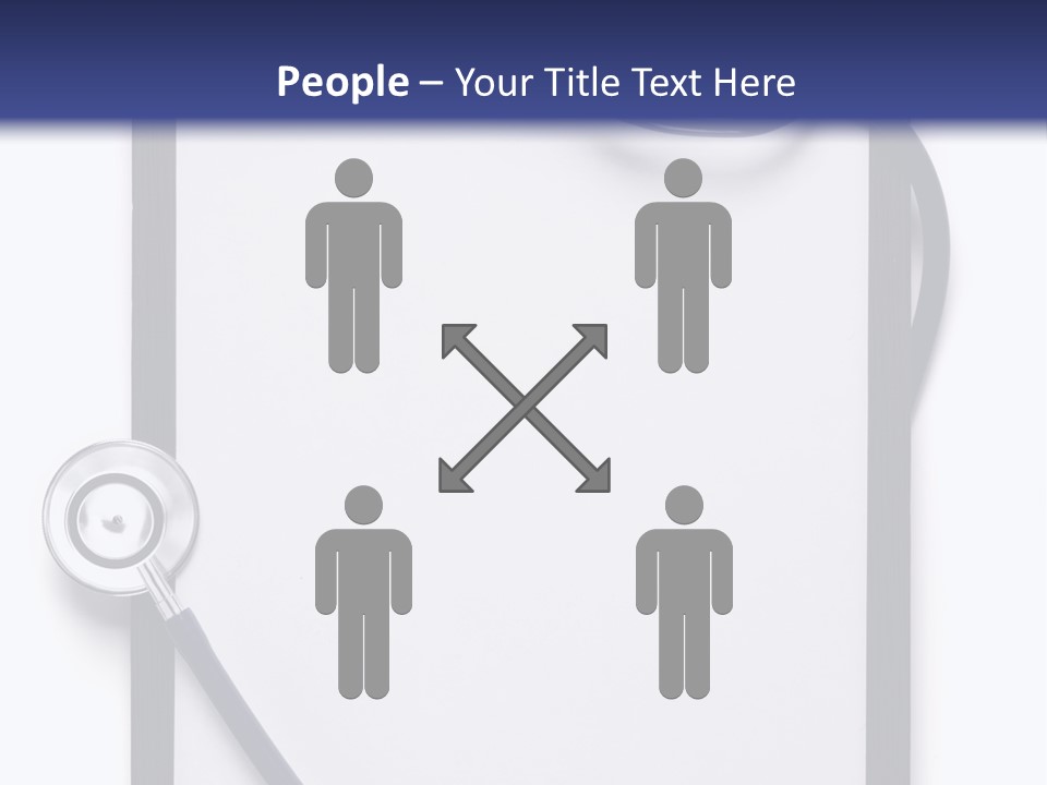 Writing Hospital Space PowerPoint Template