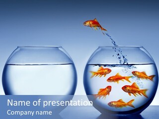 Splash Splashing Concept PowerPoint Template