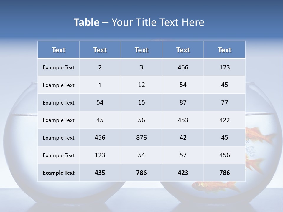 Splash Splashing Concept PowerPoint Template