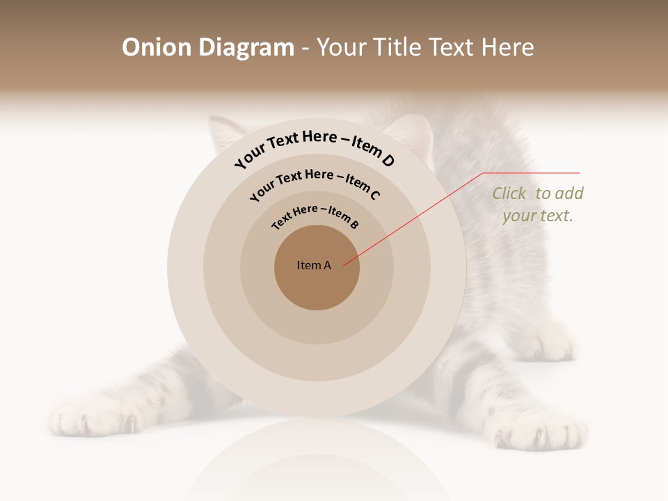 Purr Pedigreed Sit PowerPoint Template
