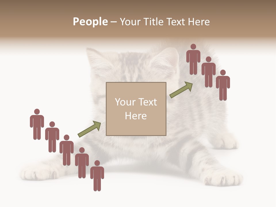 Purr Pedigreed Sit PowerPoint Template