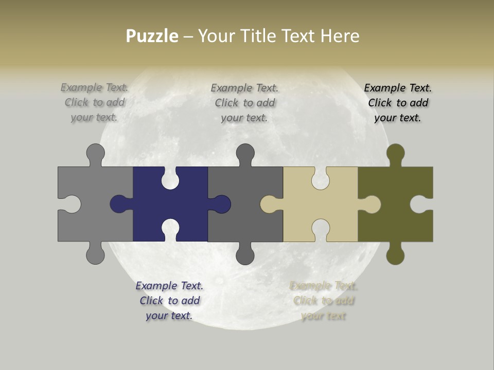 Monthly Night Full PowerPoint Template