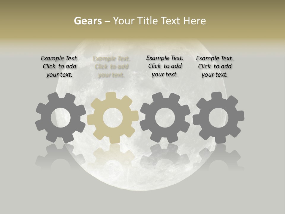 Monthly Night Full PowerPoint Template