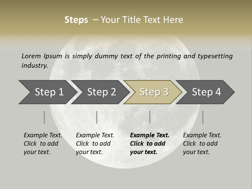 Monthly Night Full PowerPoint Template