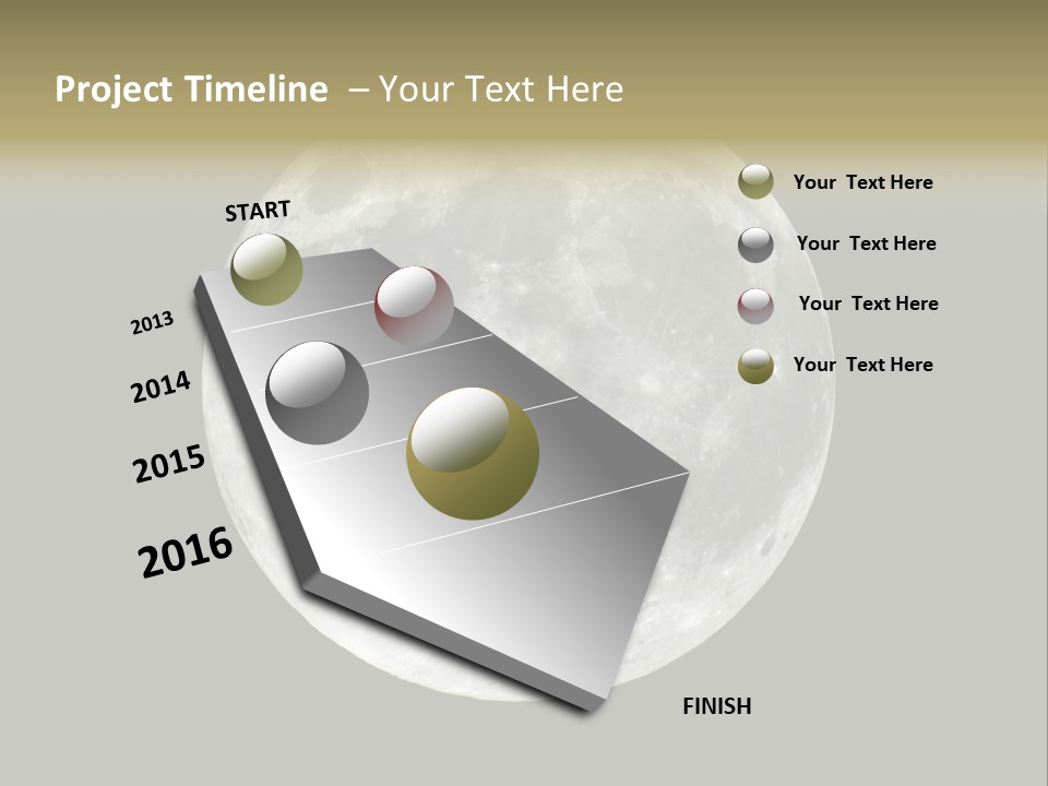 Monthly Night Full PowerPoint Template
