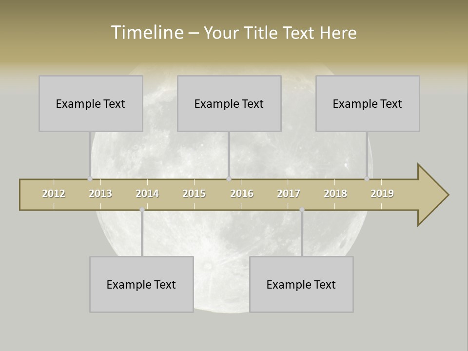 Monthly Night Full PowerPoint Template