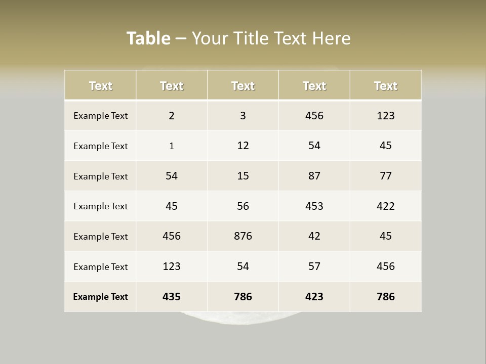 Monthly Night Full PowerPoint Template