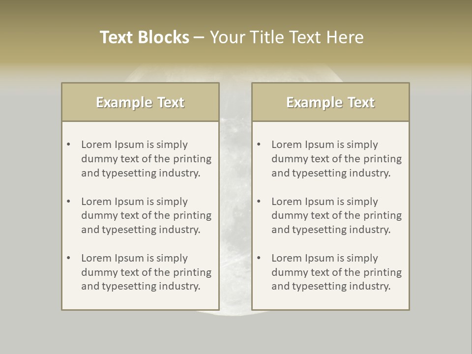 Monthly Night Full PowerPoint Template