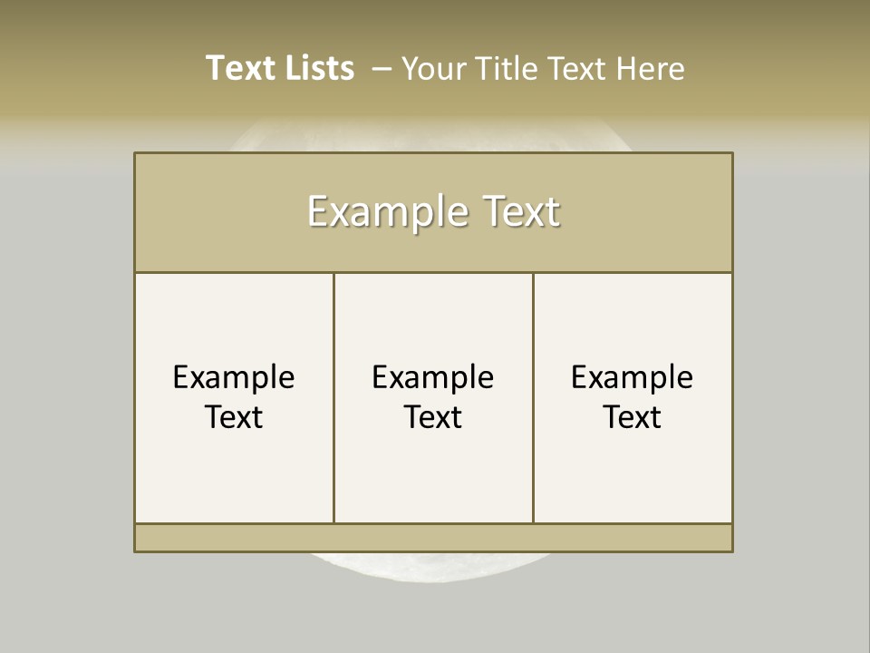 Monthly Night Full PowerPoint Template