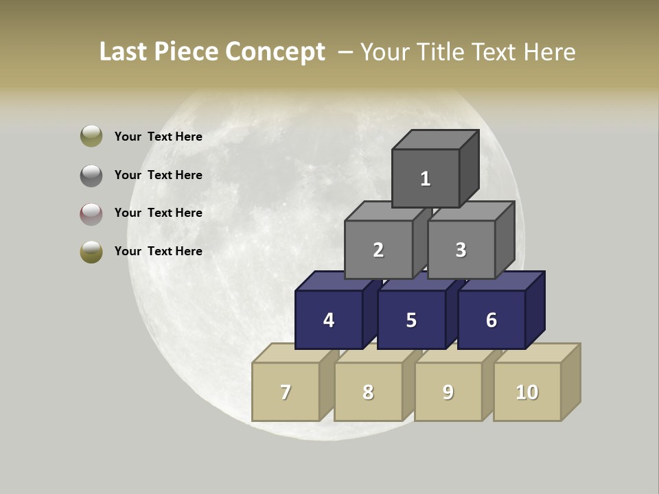 Monthly Night Full PowerPoint Template