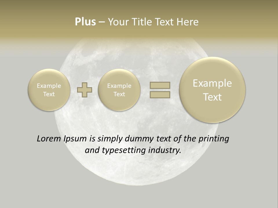 Monthly Night Full PowerPoint Template