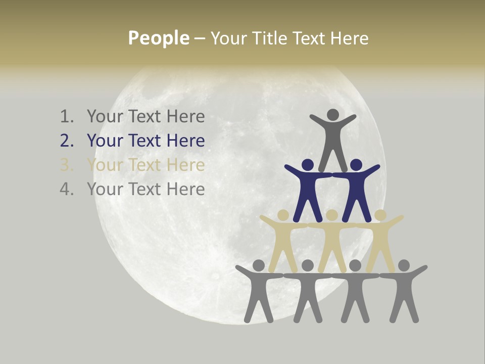 Monthly Night Full PowerPoint Template