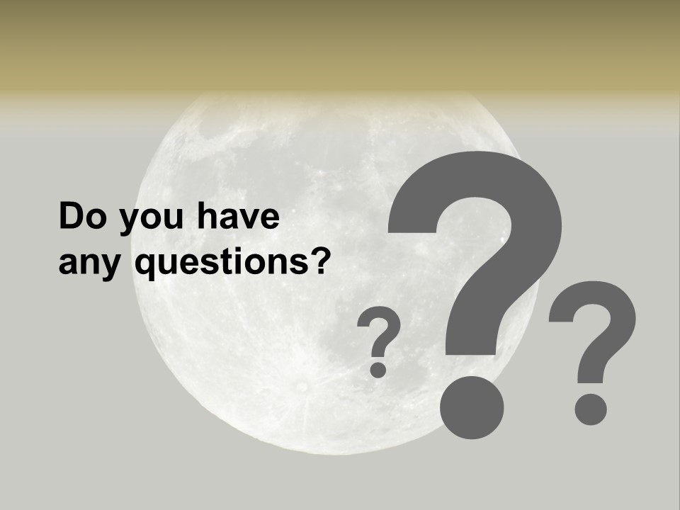 Monthly Night Full PowerPoint Template