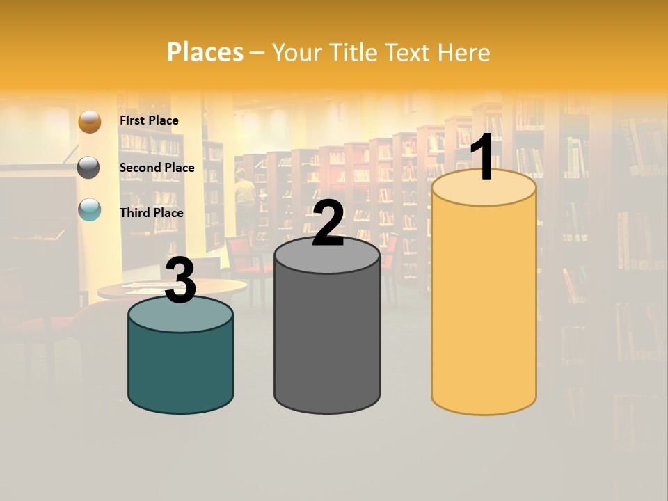 Modern Shelf Study PowerPoint Template