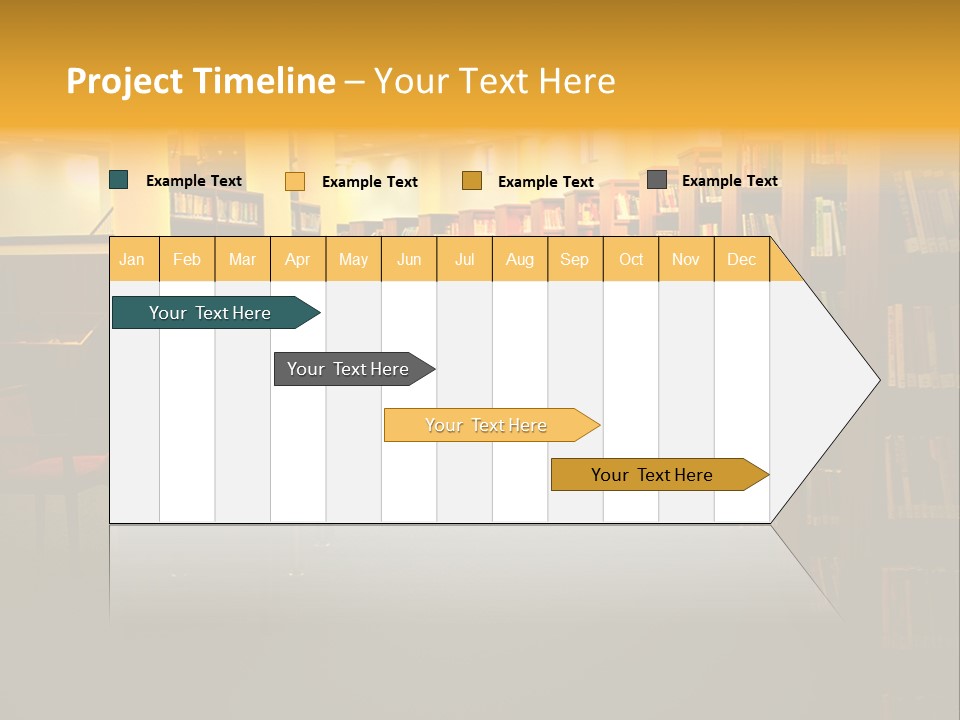 Modern Shelf Study PowerPoint Template