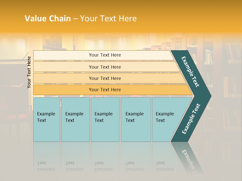 Modern Shelf Study PowerPoint Template