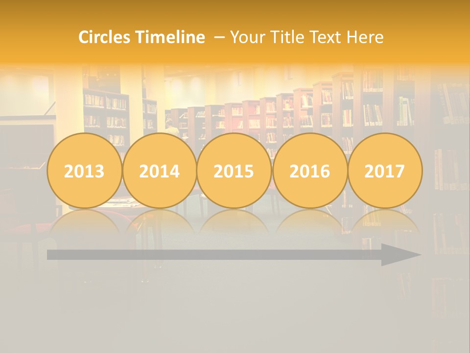 Modern Shelf Study PowerPoint Template