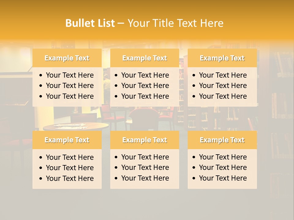 Modern Shelf Study PowerPoint Template