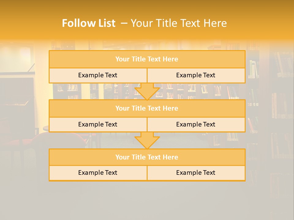 Modern Shelf Study PowerPoint Template