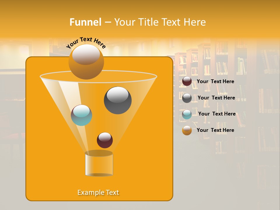 Modern Shelf Study PowerPoint Template