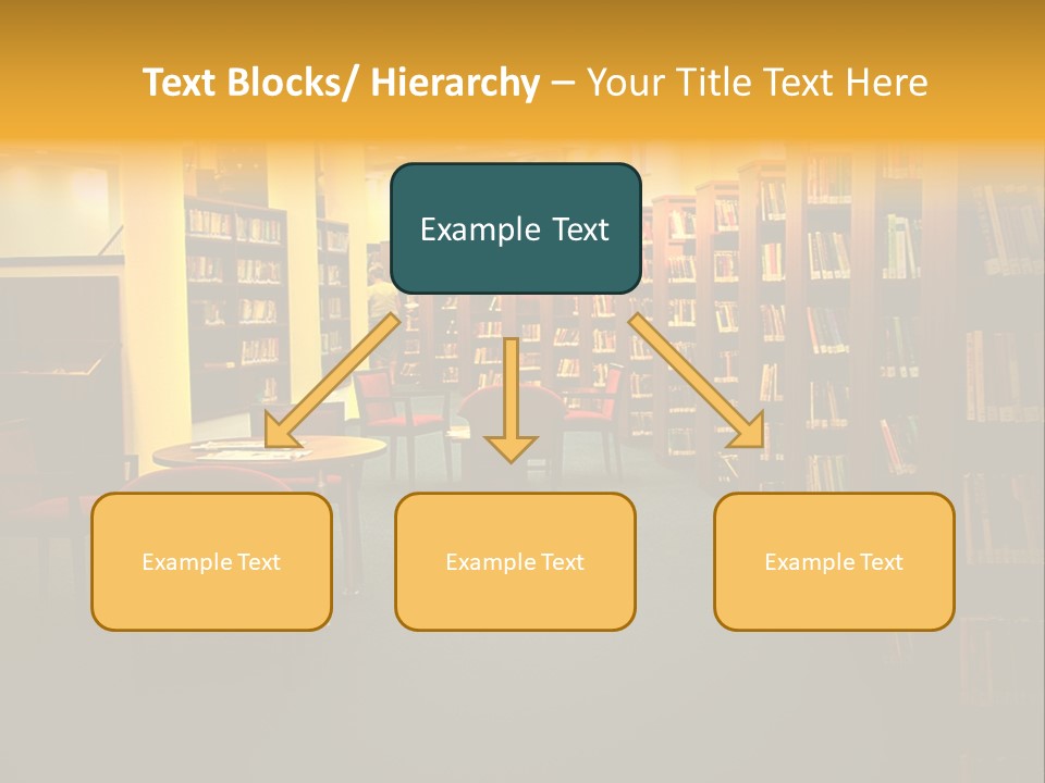Modern Shelf Study PowerPoint Template
