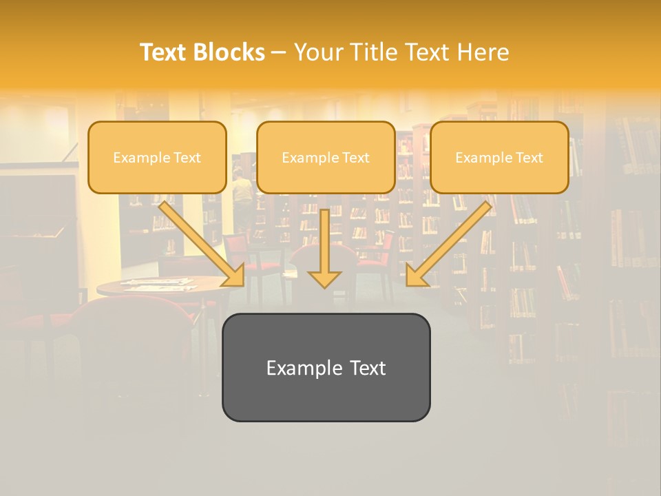 Modern Shelf Study PowerPoint Template